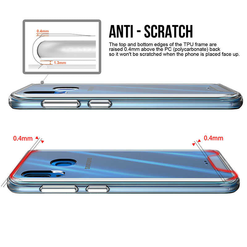 Galaxy A30 Kılıf Zore Gard Silikon