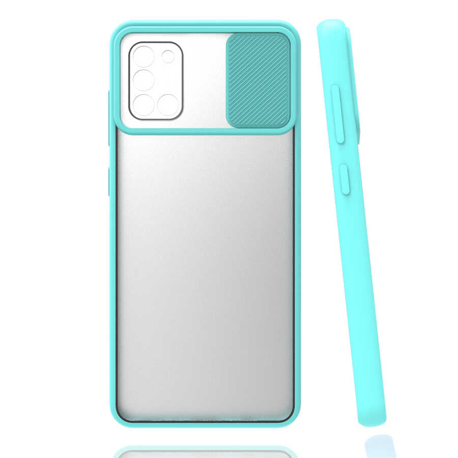 Galaxy A31 Kılıf Zore Lensi Kapak