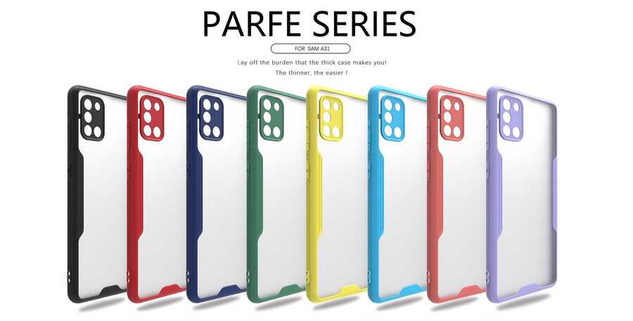 Galaxy A31 Kılıf Zore Parfe Kapak