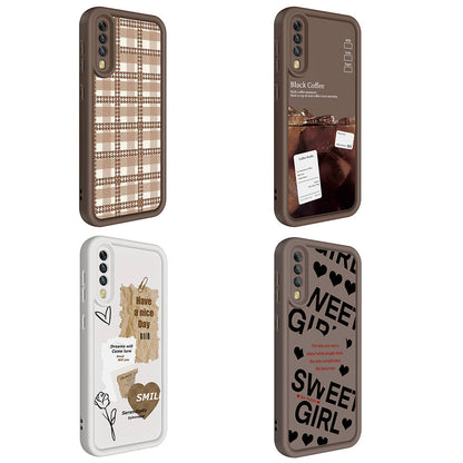 Galaxy A50 Kılıf Kamera Korumalı Baskılı Arka Yüzey Zore Klas Kapak