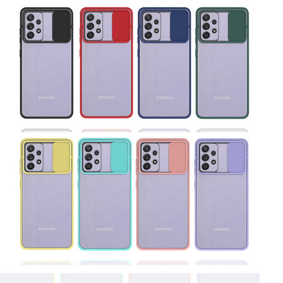 Galaxy A52 Kılıf Zore Lensi Kapak