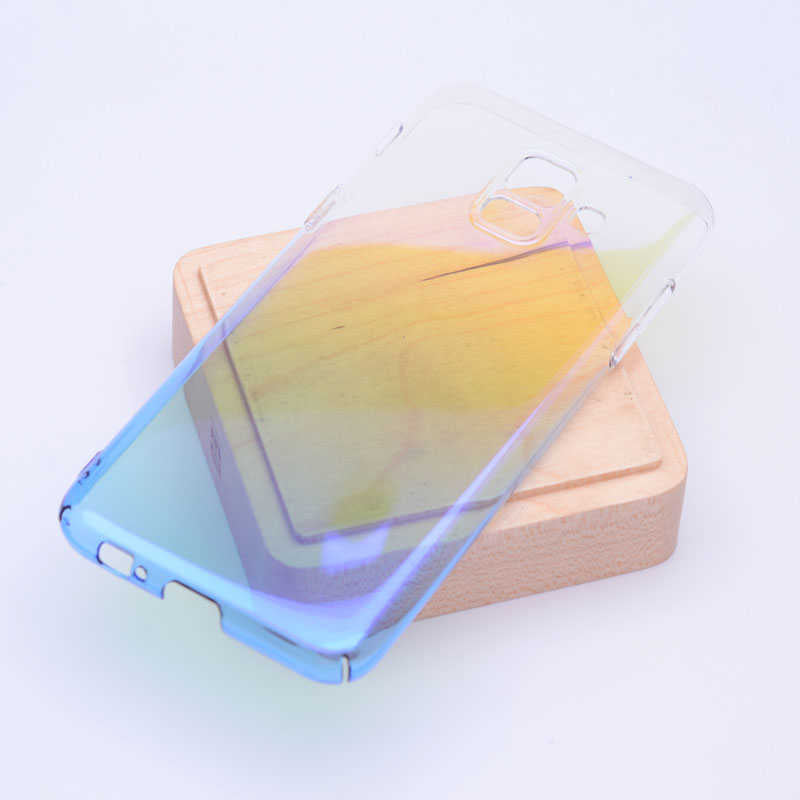 Galaxy A6 2018 Zore Renkli Transparan Kapak