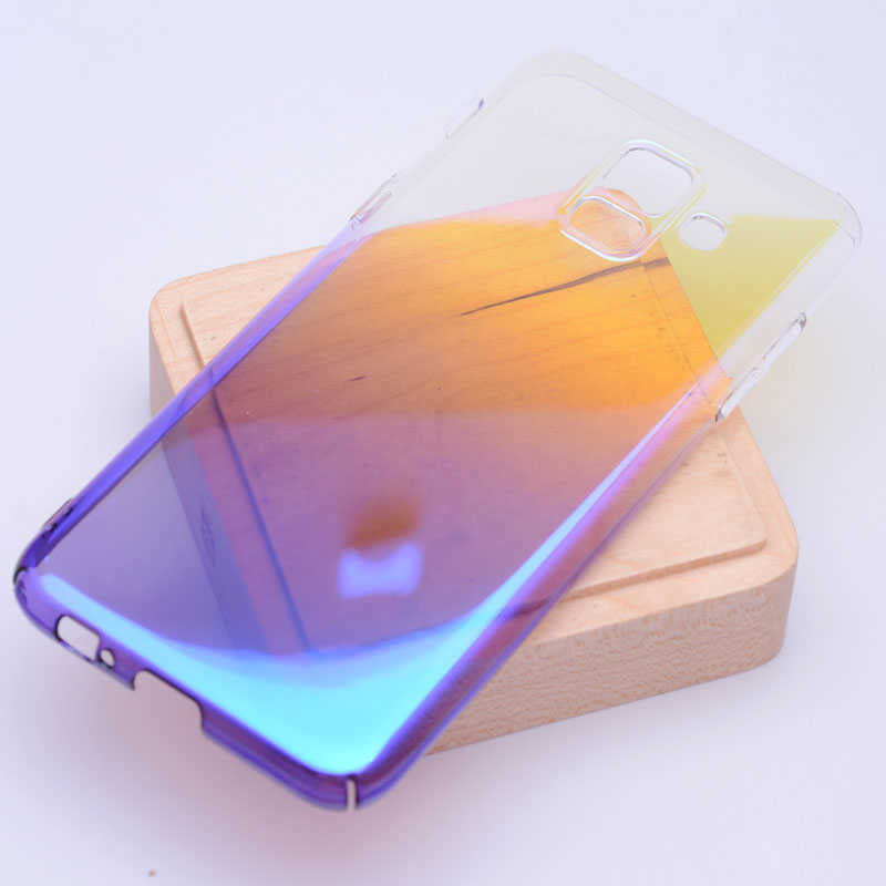 Galaxy A6 2018 Zore Renkli Transparan Kapak