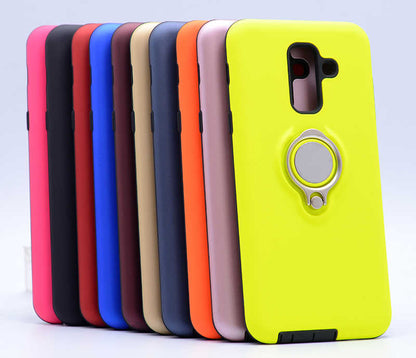 Galaxy A6 Plus 2018 Kılıf Zore Ring Youyou Kapak