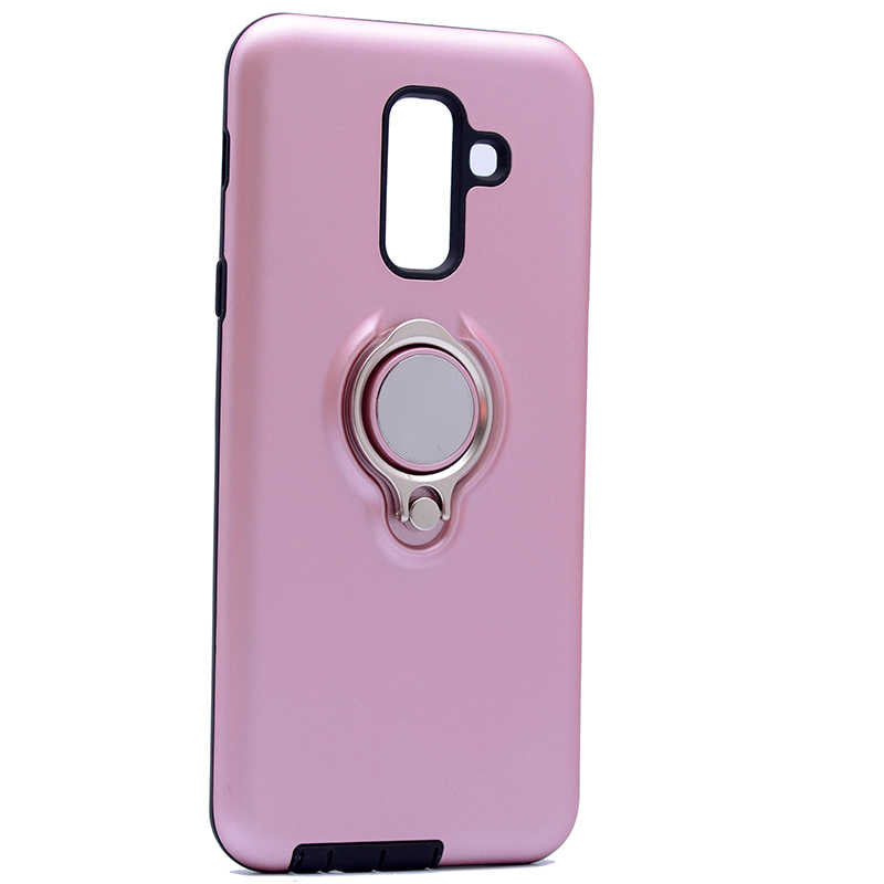 Galaxy A6 Plus 2018 Kılıf Zore Ring Youyou Kapak