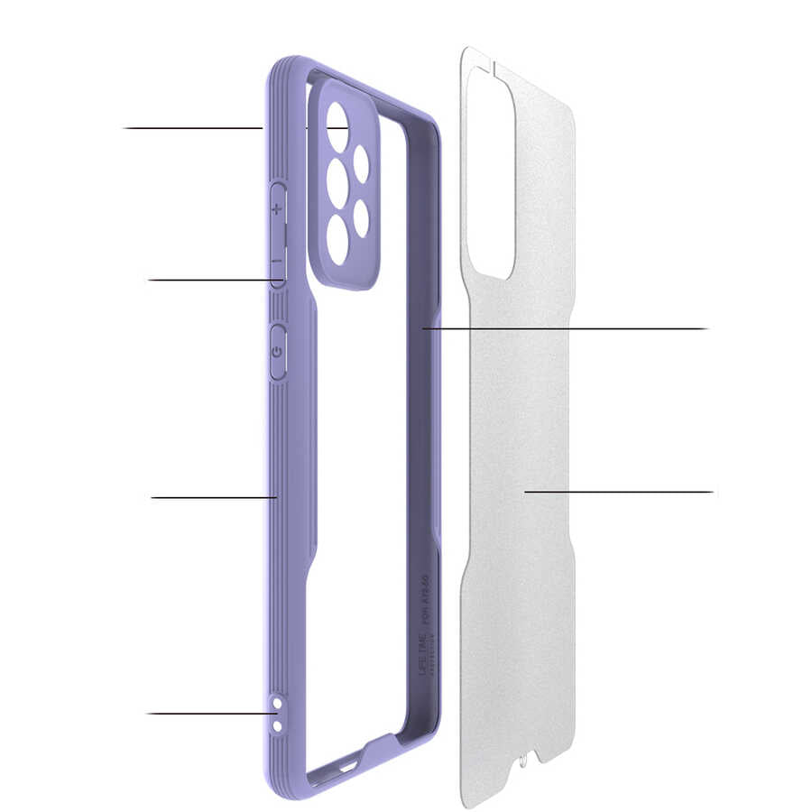 Galaxy A72 Kılıf Zore Parfe Kapak