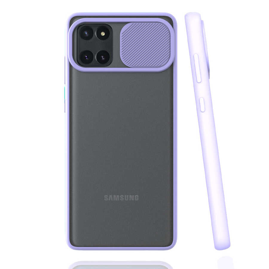 Galaxy A81 (Note 10 Lite) Kılıf Zore Lensi Kapak
