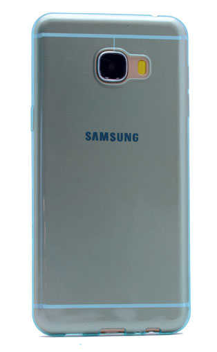 Galaxy C7 Kılıf Zore Ultra İnce Silikon Kapak 0.2 mm