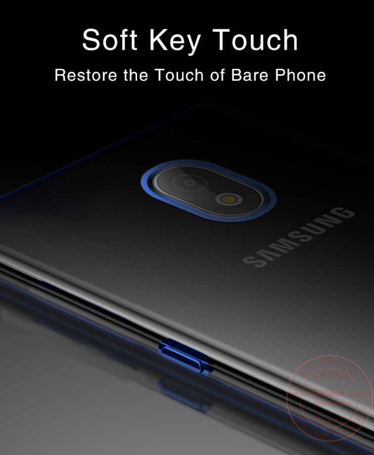 Galaxy J4 Kılıf Zore Dört Köşeli Lazer Silikon Kapak