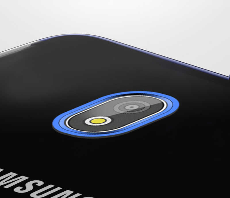 Galaxy J4 Kılıf Zore Dört Köşeli Lazer Silikon Kapak