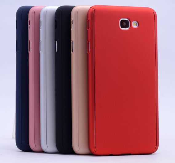 Galaxy J5 Prime Kılıf Zore 360 3 Parçalı Rubber Kapak