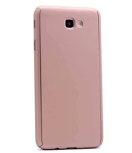 Galaxy J5 Prime Kılıf Zore 360 3 Parçalı Rubber Kapak
