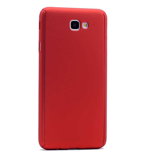 Galaxy J5 Prime Kılıf Zore 360 3 Parçalı Rubber Kapak