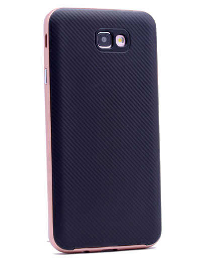 Galaxy J5 Prime Kılıf Zore İnce Mono Karbon Silikon Kapak