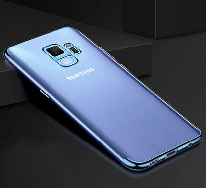 Galaxy J6 Kılıf Zore Dört Köşeli Lazer Silikon Kapak