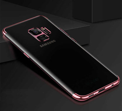 Galaxy J6 Kılıf Zore Dört Köşeli Lazer Silikon Kapak