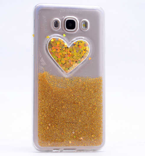 Galaxy J7 2016 Kılıf Zore Kalpli Silikon
