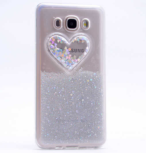 Galaxy J7 2016 Kılıf Zore Kalpli Silikon