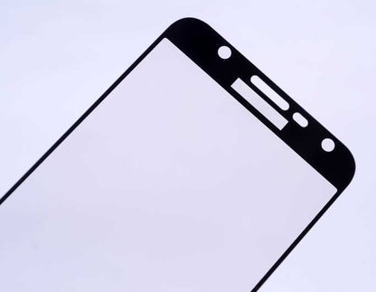 Galaxy J7 Core Zore Ekranı Tam Kaplayan Düz Cam Koruyucu