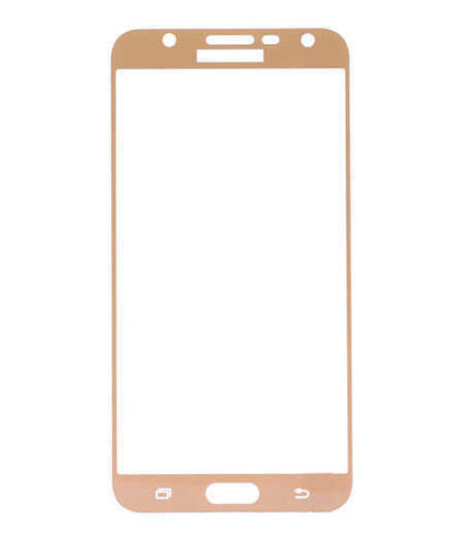 Galaxy J7 Core Zore Ekranı Tam Kaplayan Düz Cam Koruyucu