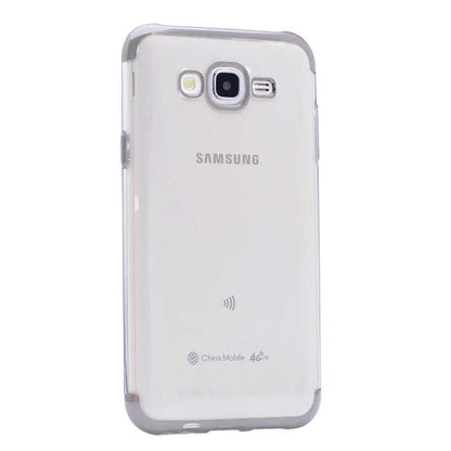 Galaxy J7 Core Kılıf Zore Dört Köşeli Lazer Silikon Kapak