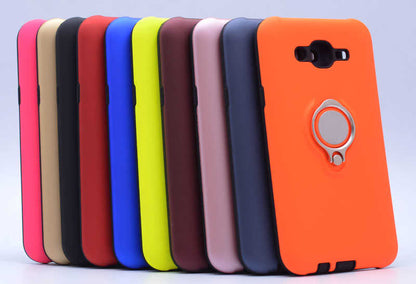 Galaxy J7 Kılıf Zore Ring Youyou Kapak