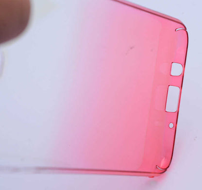 Galaxy J7 Zore Renkli Transparan Kapak