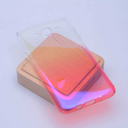 Galaxy J7 Zore Renkli Transparan Kapak