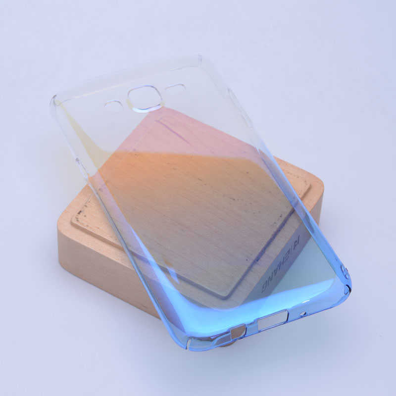 Galaxy J7 Zore Renkli Transparan Kapak