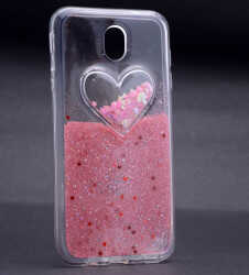 Galaxy J730 Pro Kılıf Zore Kalpli Silikon