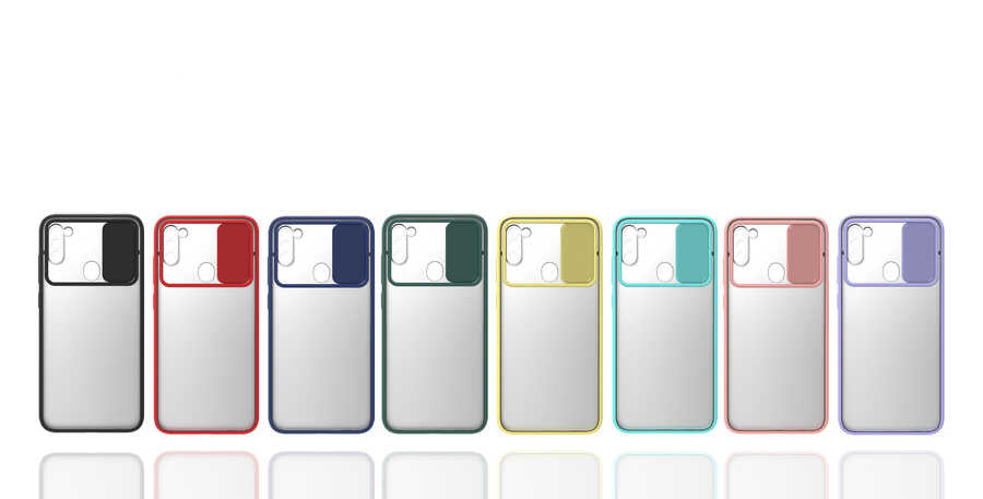 Galaxy M11 Kılıf Zore Lensi Kapak