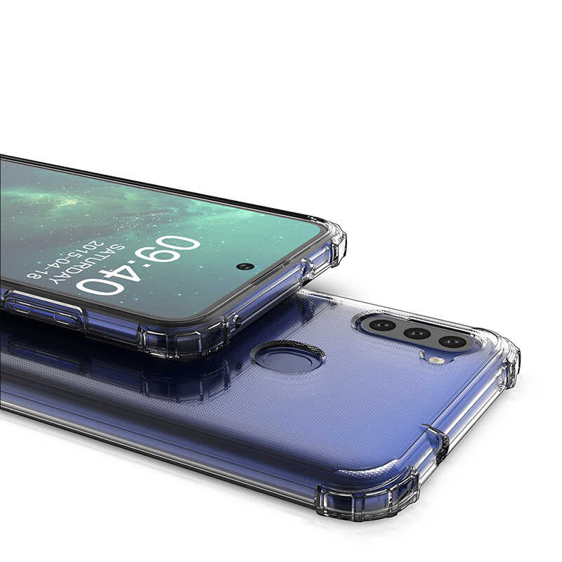 Galaxy M11 Kılıf Zore Nitro Anti Shock Silikon