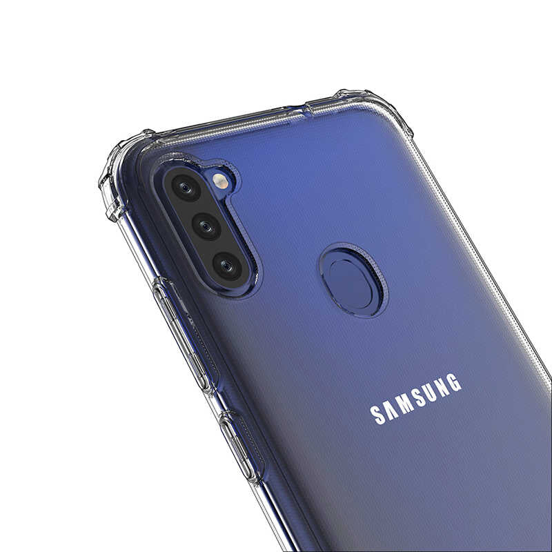 Galaxy M11 Kılıf Zore Nitro Anti Shock Silikon