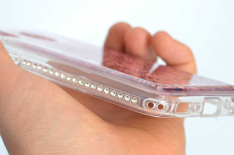 Galaxy M30 Kılıf Zore Sıralı Sıvılı Silikon