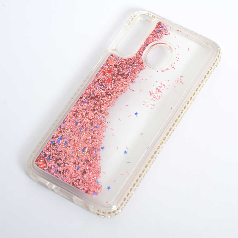 Galaxy M30 Kılıf Zore Sıralı Sıvılı Silikon