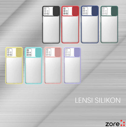 Galaxy M31S Kılıf Zore Lensi Kapak