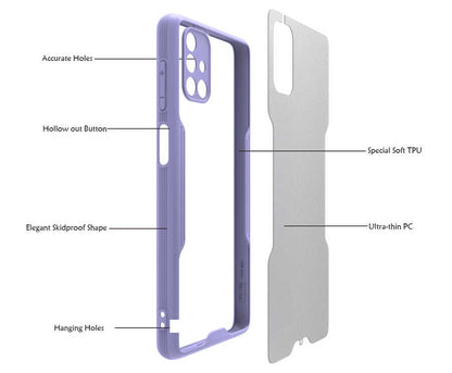 Galaxy M51 Kılıf Zore Parfe Kapak