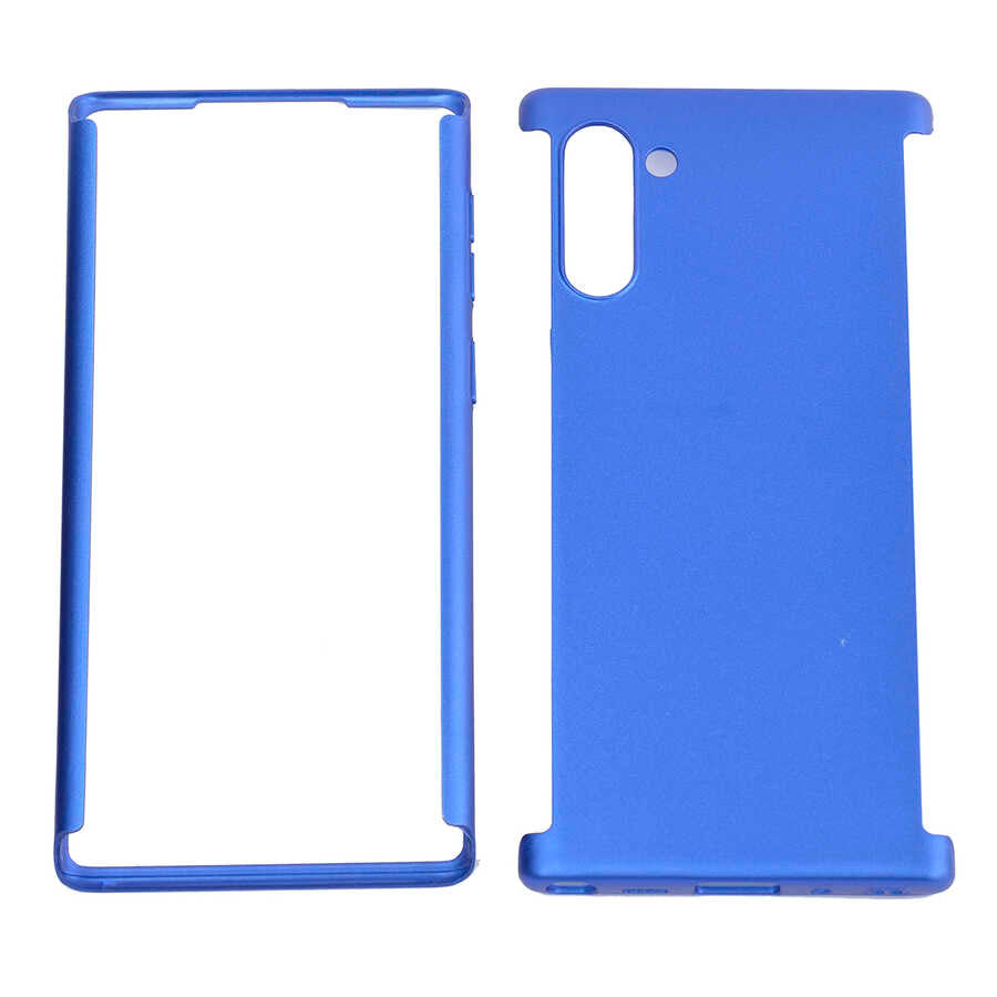 Galaxy Note 10 Kılıf Zore 360 3 Parçalı Rubber Kapak
