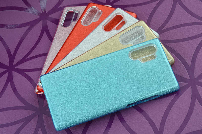 Galaxy Note 10 Plus Kılıf Zore Shining Silikon