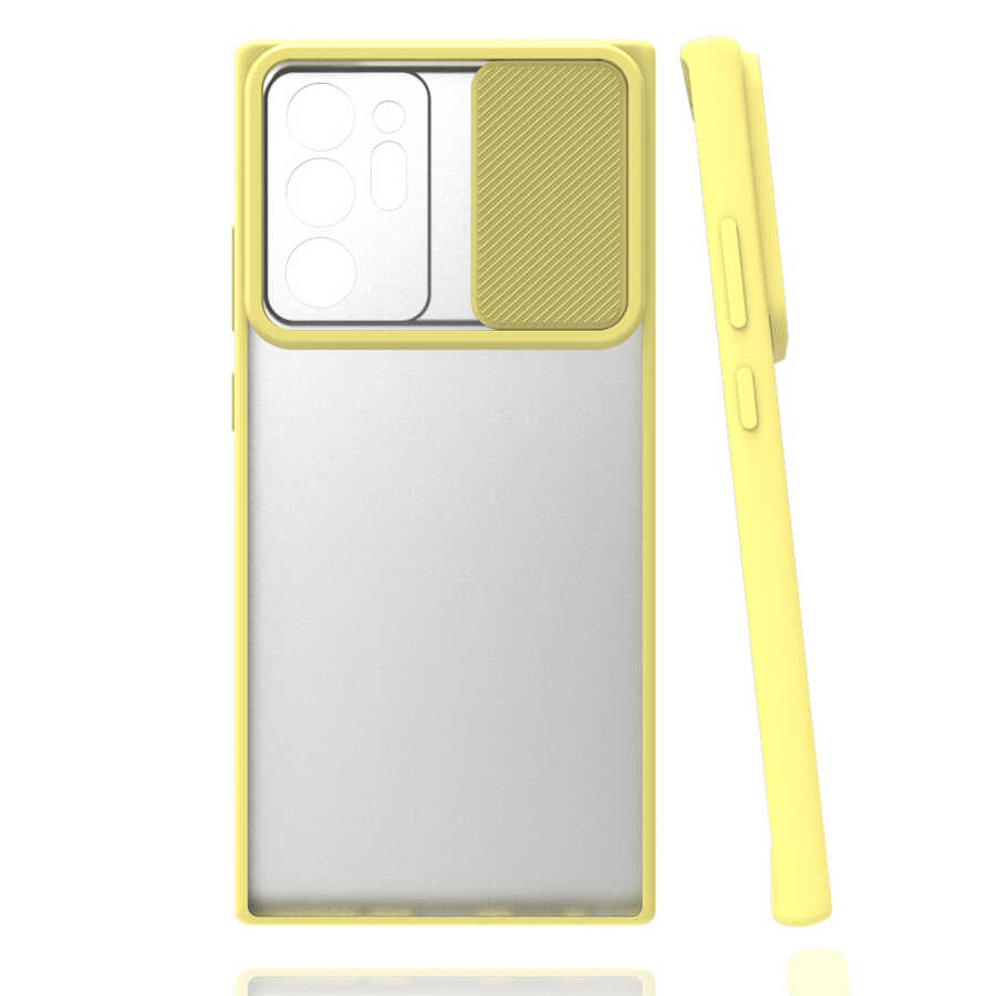 Galaxy Note 20 Ultra Kılıf Zore Lensi Kapak