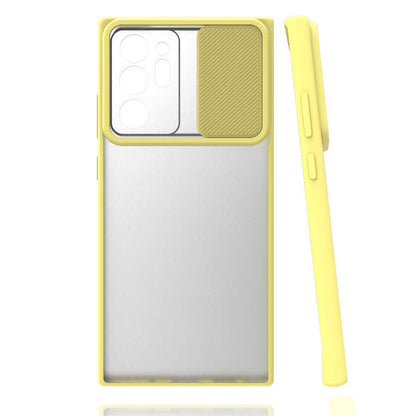 Galaxy Note 20 Ultra Kılıf Zore Lensi Kapak