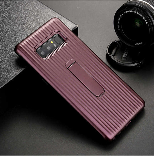 Galaxy Note 8 Kılıf Zore Wave Standlı Mıknatıslı Kapak