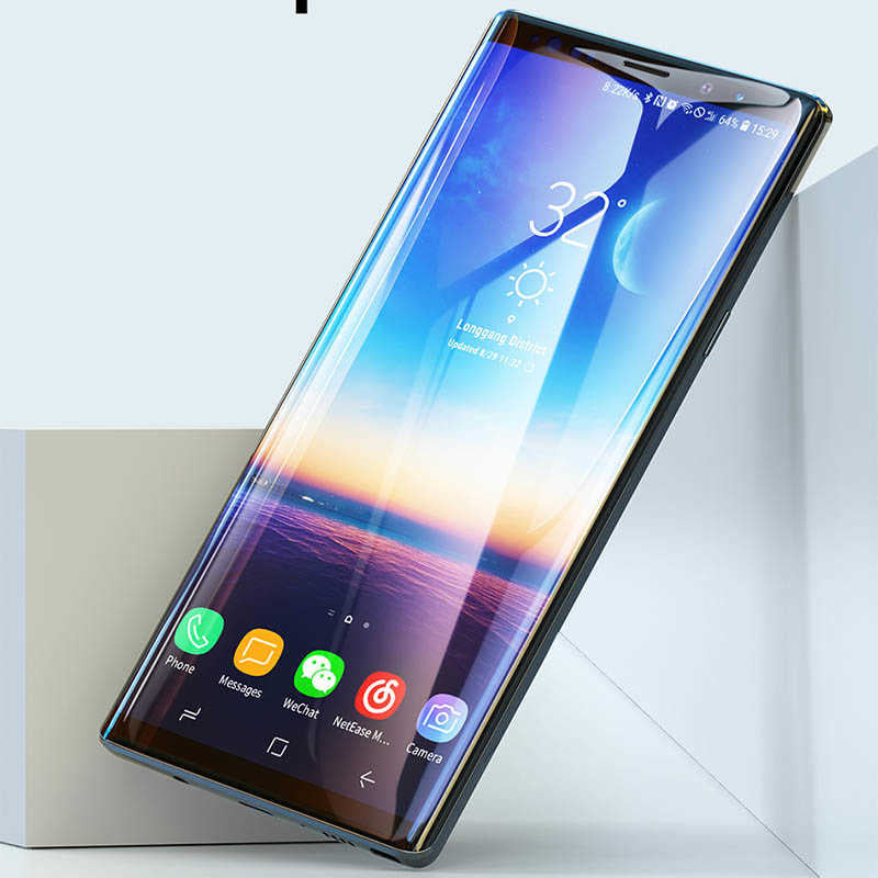 Galaxy Note 9 Zore Full Yapışkanlı Cam Ekran Koruyucu