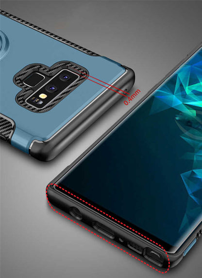 Galaxy Note 9 Kılıf Zore Yüzüklü Verus Kapak