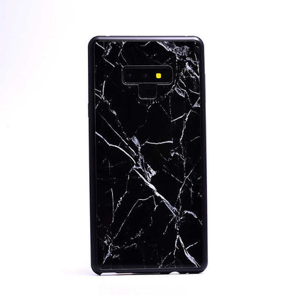 Galaxy Note 9 Kılıf Zore Mermerli Devrim Cam Kapak
