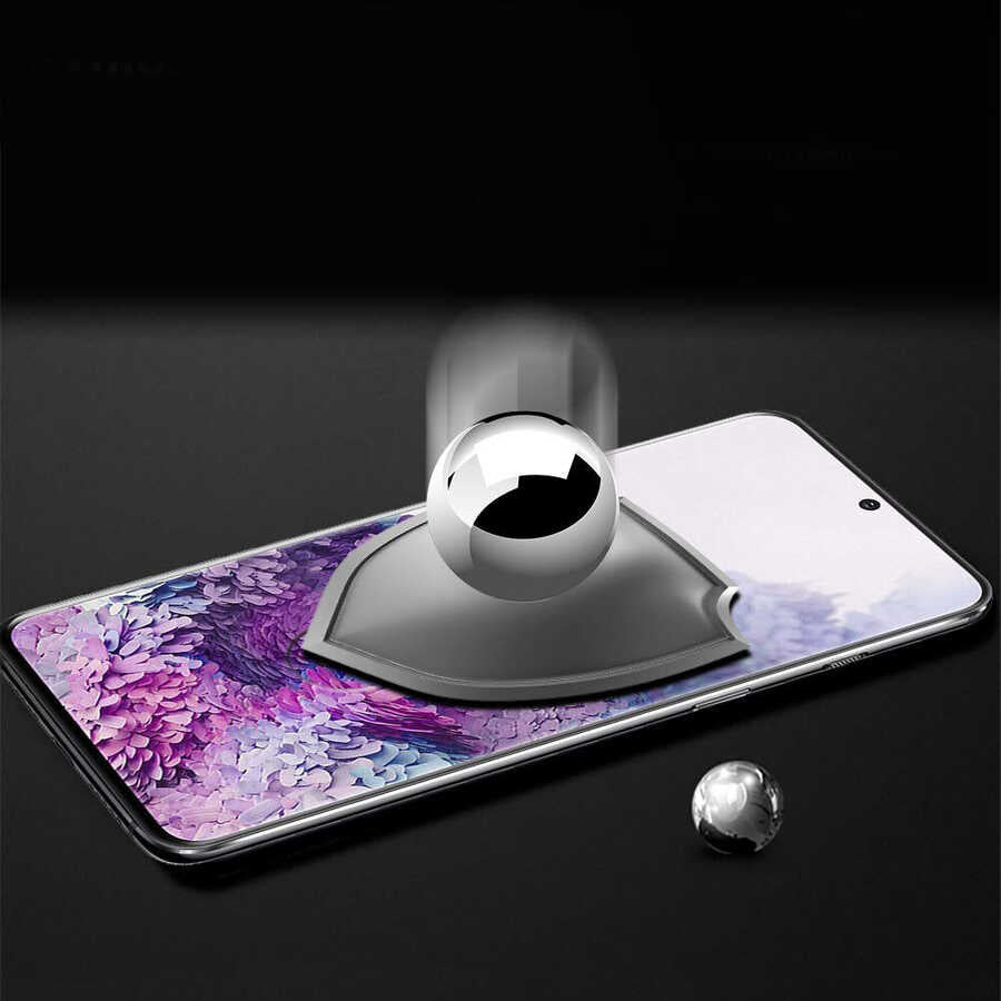 Galaxy S10 Plus Zore Kavisli Full Yapışkanlı Cam Ekran Koruyucu