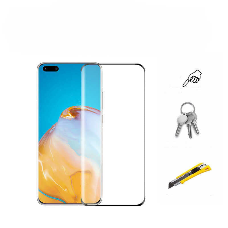 Huawei P40 Pro Zore Süper Pet Ekran Koruyucu Jelatin
