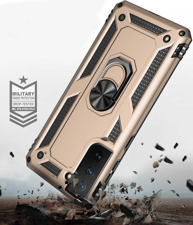 Galaxy S21 Kılıf Zore Vega Kapak