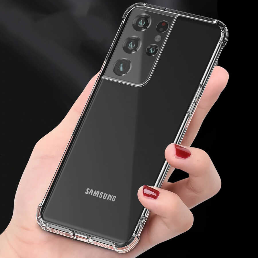 Galaxy S21 Ultra Kılıf Zore Nitro Anti Shock Silikon