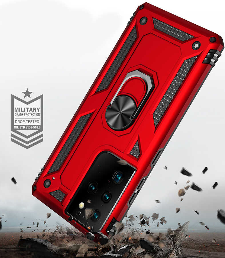 Galaxy S21 Ultra Kılıf Zore Vega Kapak